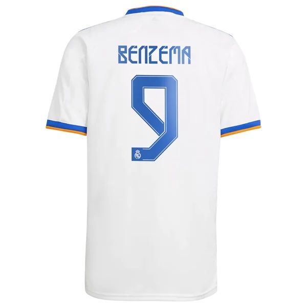 Camisolas de Futebol Real Madrid Karim Benzema 9 Principal 2021 2022